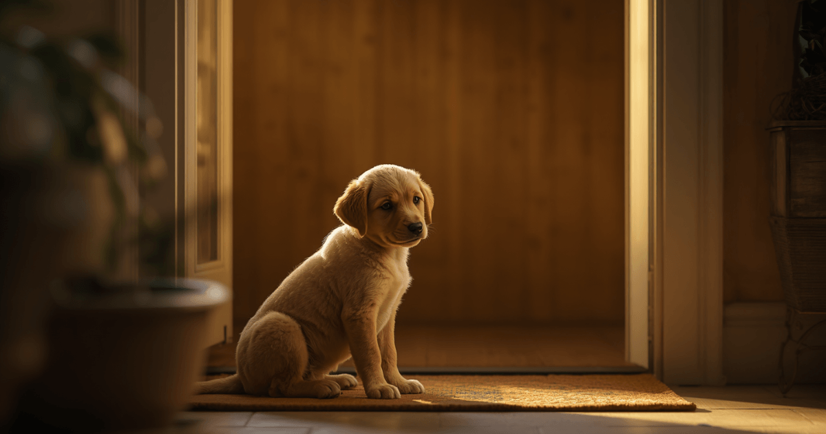 Welpe alleine lassen: So gewöhnst du deinen Hund Schritt für Schritt daran